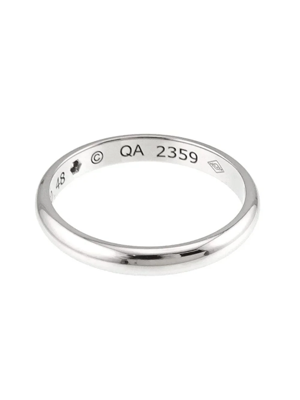 Cartier Classic 48 Ring Diamond Pt Platinum